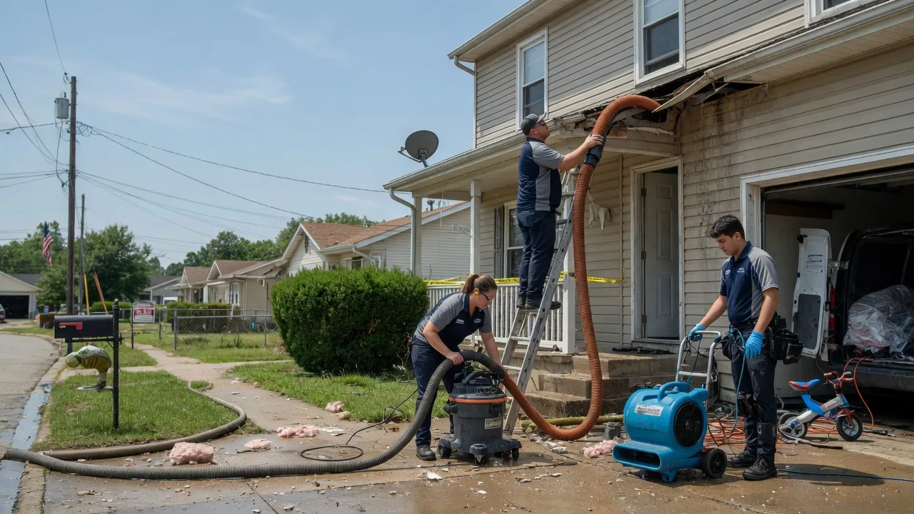 Water Damage Restoration in La Cygne, KS near me